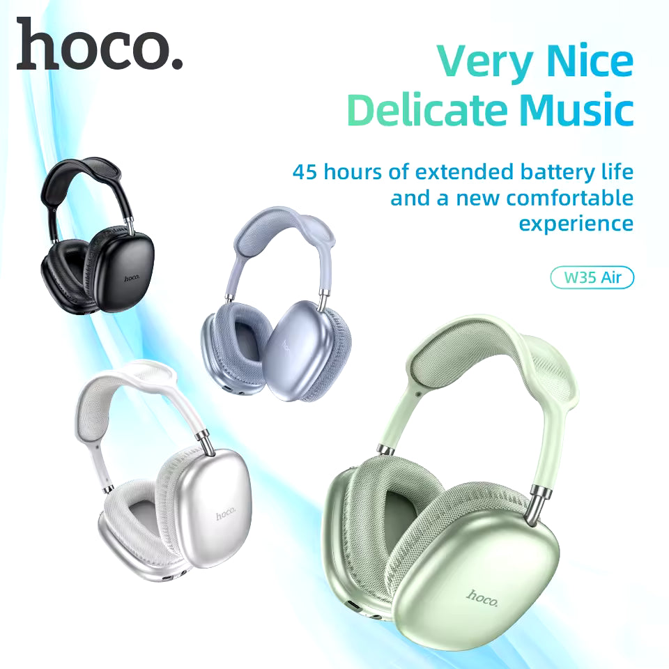 Hoco W35 Air - سماعة رأس لاسلكية بصوت قوي