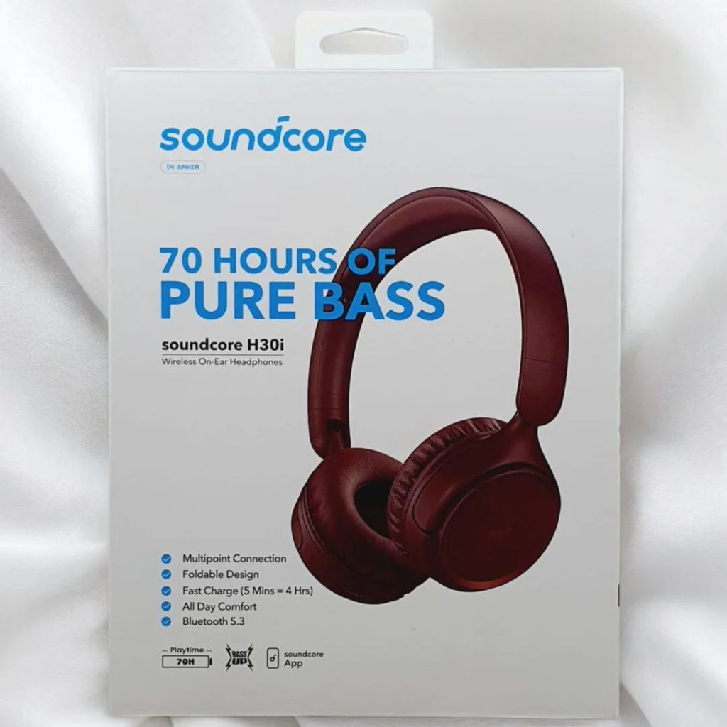 Anker Soundcore H30i - سماعة رأس لاسلكية ببطارية 70 ساعة