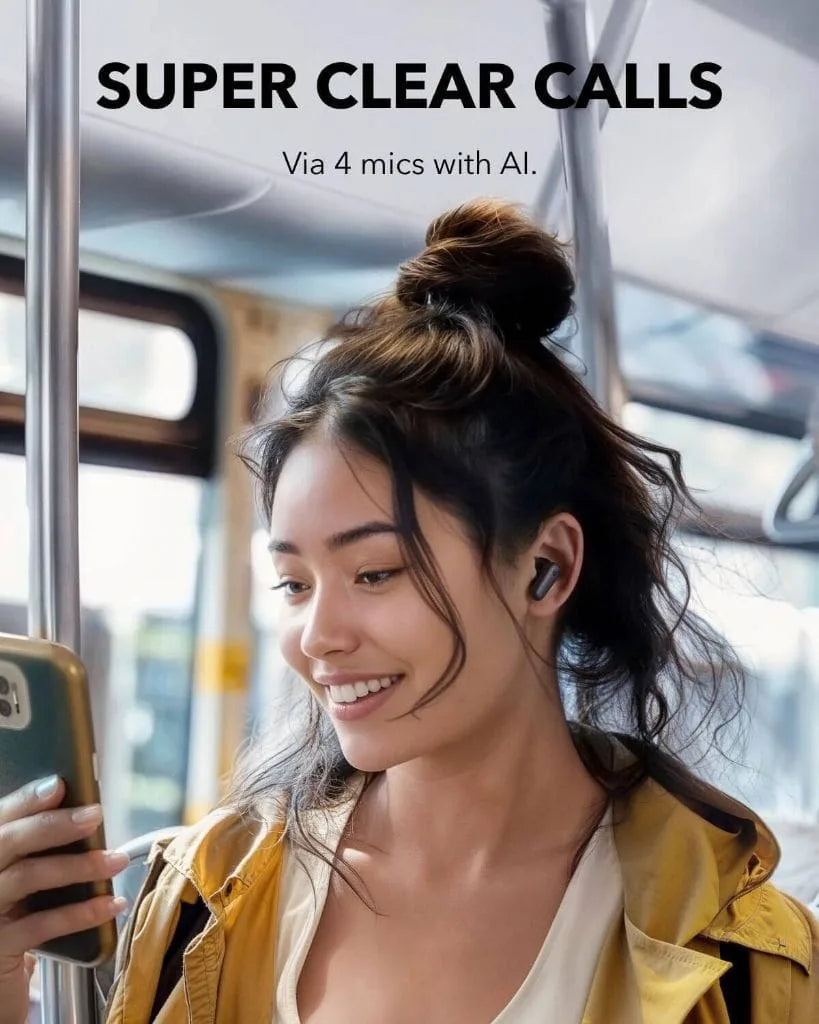 Anker Soundcore R50i NC - سماعات لاسلكية بعزل ضوضاء