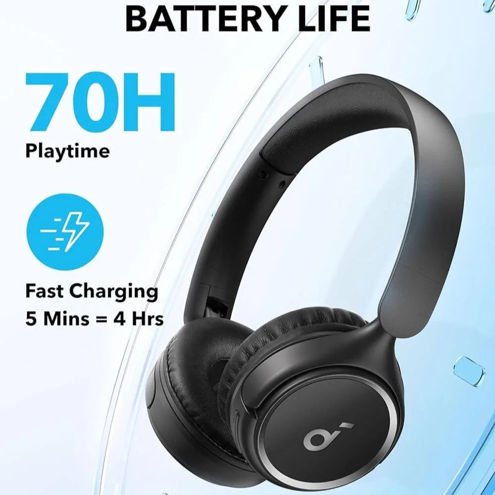 Anker Soundcore H30i - سماعة رأس لاسلكية ببطارية 70 ساعة