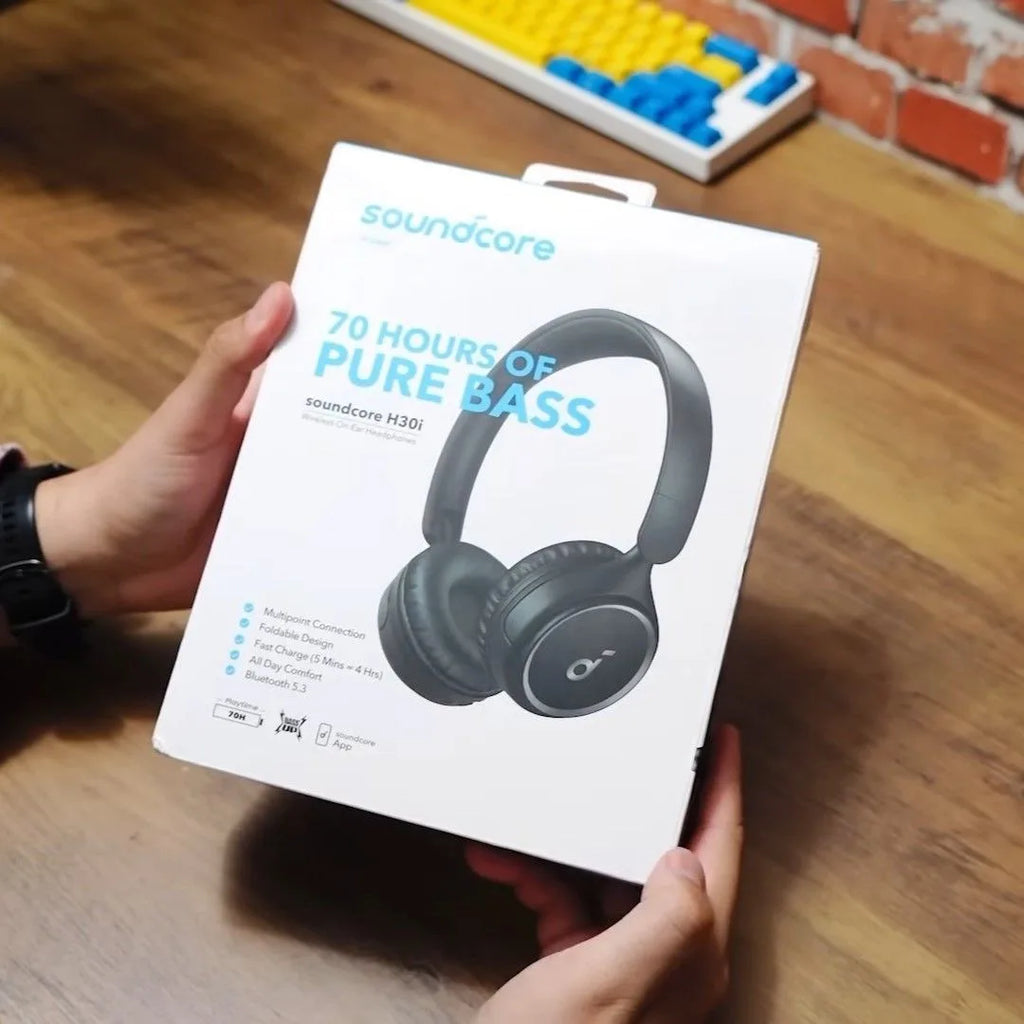 Anker Soundcore H30i - سماعة رأس لاسلكية ببطارية 70 ساعة