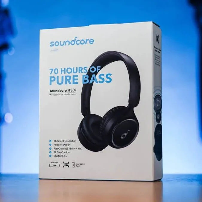Anker Soundcore H30i - سماعة رأس لاسلكية ببطارية 70 ساعة